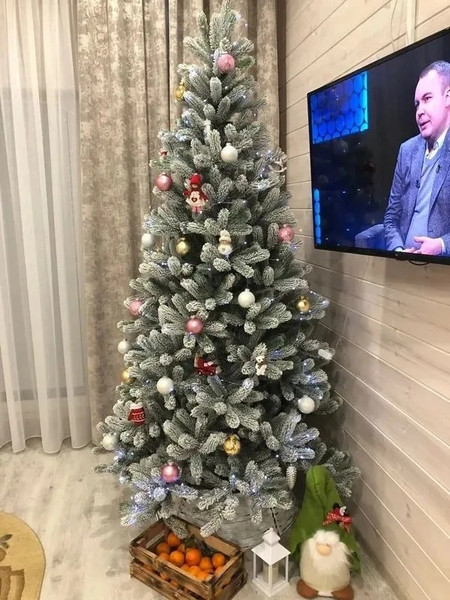 Изображение товара Ель искусственная National Tree Company Сказка заснеженная /СК/ЗСН-190 (190см)