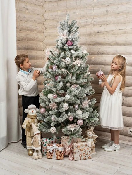 Изображение товара Ель искусственная National Tree Company Сказка заснеженная /СК/ЗСН-190 (190см)