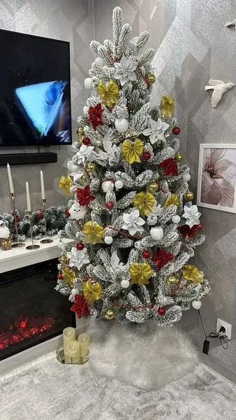 Изображение товара Ель искусственная National Tree Company Сказка заснеженная /СК/ЗСН-190 (190см)