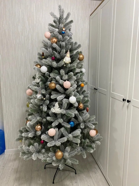 Изображение товара Ель искусственная National Tree Company Сказка заснеженная / СК/ЗСН-220 (220см)