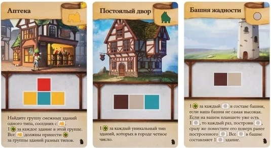 Изображение товара Дополнение к настольной игре GaGa Крошечные города. Умельцы / GG485