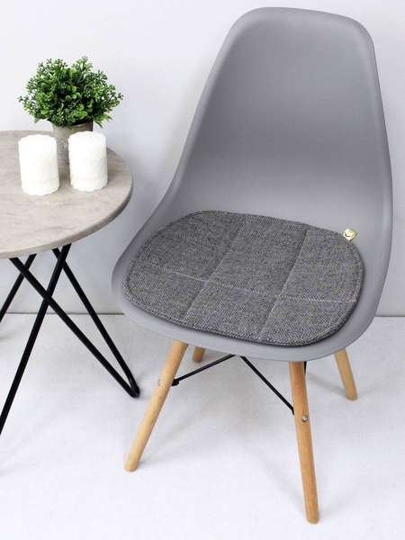 Изображение товара Подушка на стул MATEX Elegant / 65-043 (серый меланж)