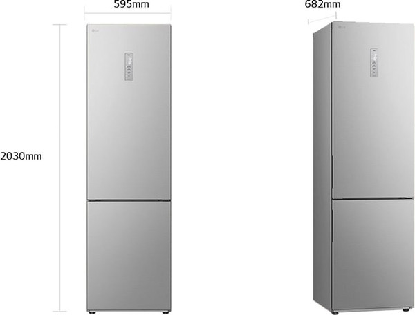 Изображение товара Холодильник с морозильником LG GC-B509ANMW