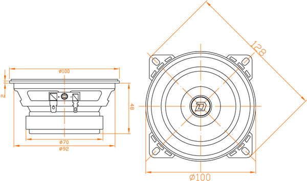 Изображение товара Среднечастотная АС DL Audio Gryphon Lite 100v3