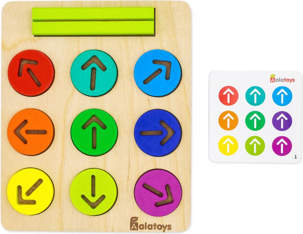 Изображение товара Развивающий игровой набор Alatoys Стрелочки / РН01