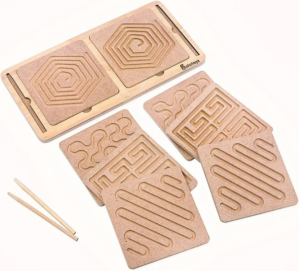 Изображение товара Развивающий игровой набор Alatoys Межполушарные доски / МД03