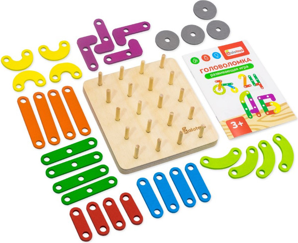 Изображение товара Развивающая игра Alatoys Головоломка / РН24