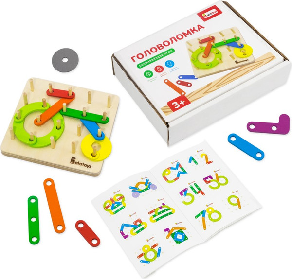 Изображение товара Развивающая игра Alatoys Головоломка / РН24