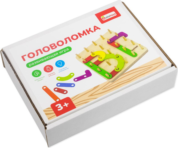 Изображение товара Развивающая игра Alatoys Головоломка / РН25