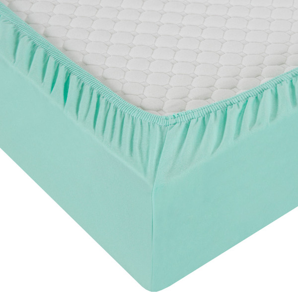 Изображение товара Простыня Milanika Ментоловая 160х200х20 (трикотаж)