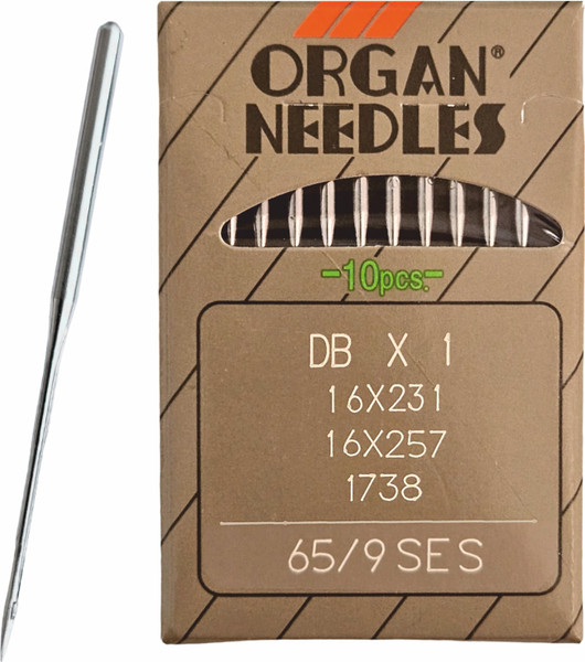 Изображение товара Набор игл для промышленной швейной машины Organ DBx1 65 SES (для трикотажных тканей)