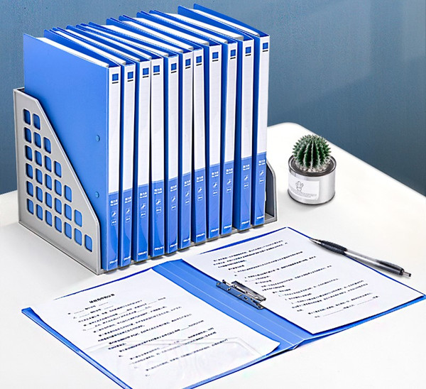 Изображение товара Папка для бумаг Deli 5301 (голубой)