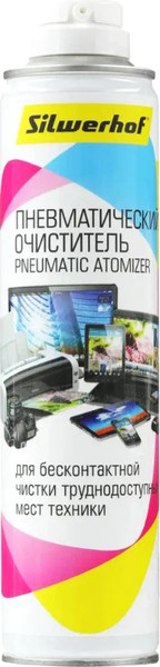 Изображение товара Сжатый воздух для чистки техники Silwerhof Для удаления пыли 671501 (300мл)
