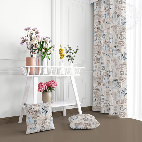 Изображение товара Штора АртПостель Либретто для гостиной с подхватом Ш.145.260