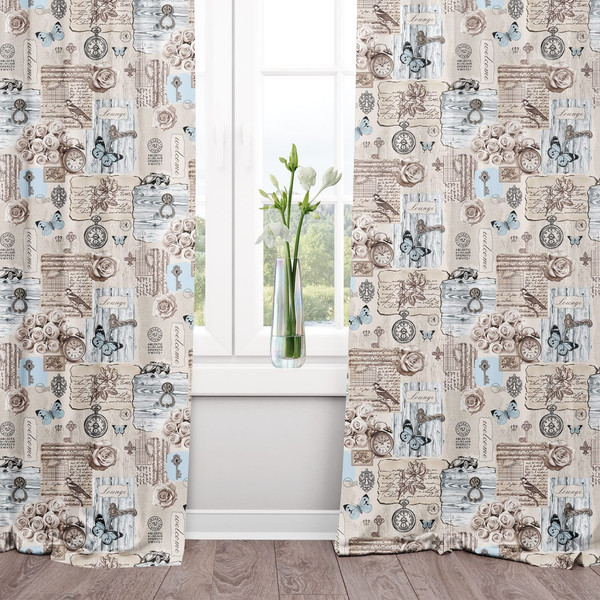 Изображение товара Штора АртПостель Либретто для гостиной с подхватом Ш.145.260