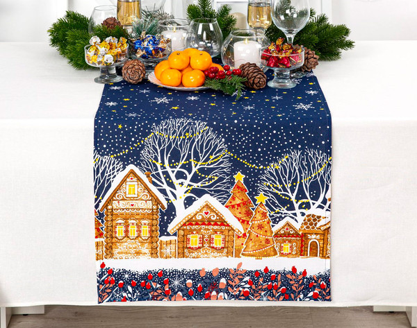 Изображение товара Дорожка на стол АртПостель Полночь СБ.050.145