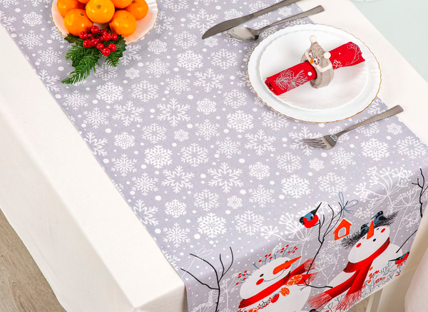 Изображение товара Дорожка на стол АртПостель Снеговики СБ.050.145