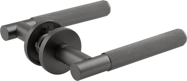 Изображение товара Ручка дверная Нора-М Slim 139А / 19894 (графит)