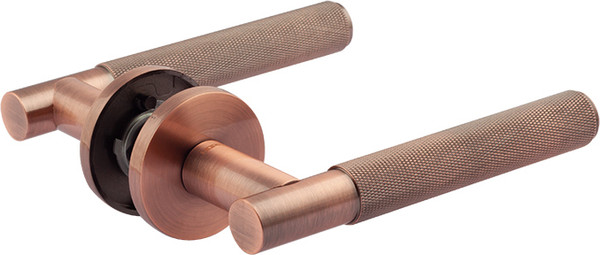 Изображение товара Ручка дверная Нора-М Slim 139А / 19898 (старая медь)