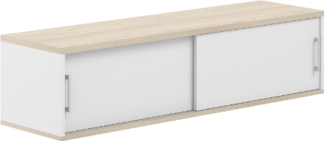 Изображение товара Антресоль Norden AG.262.WH.AR.WH (белый/акация равелло/белый)