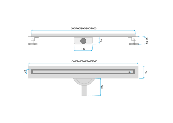 Изображение товара Трап для душа REA Neox Slim Pro / REA-G5803