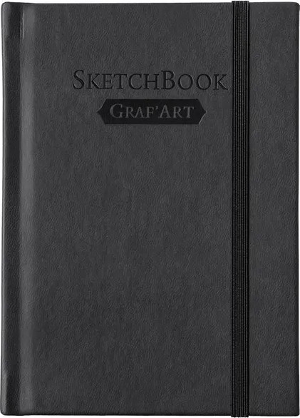 Изображение товара Скетчбук Малевичъ GrafArt Sketch / 401264 (80л, черный)