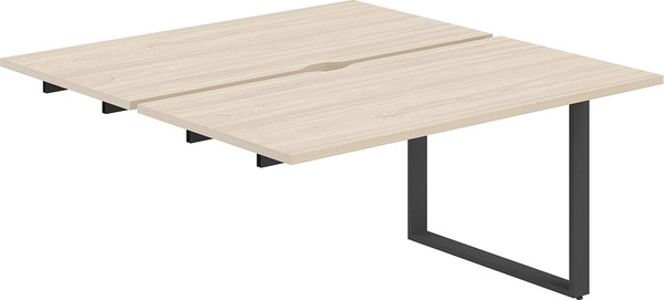 Изображение товара Комплект столов модульных Norden 280x143.8x75 / AG.125.AR.V.72.AN (антрацит/акация равелло)