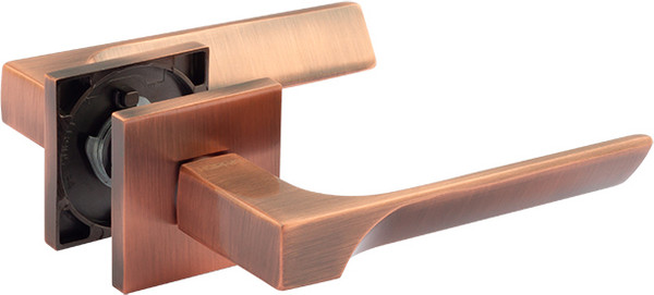 Изображение товара Ручка дверная Нора-М Slim 142К / 19931 (старая медь)