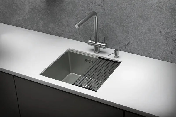 Изображение товара Мойка кухонная GRANULA KS-5045U (сталь матовый)