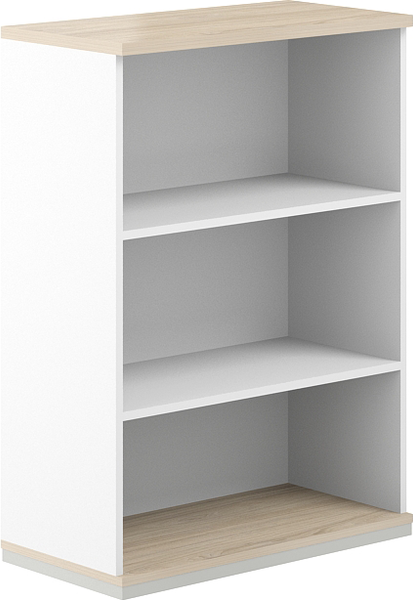 Изображение товара Стеллаж Norden 3-уровневый 80x40x111.1 / AG.206.WH.AR (белый/акация равелло)