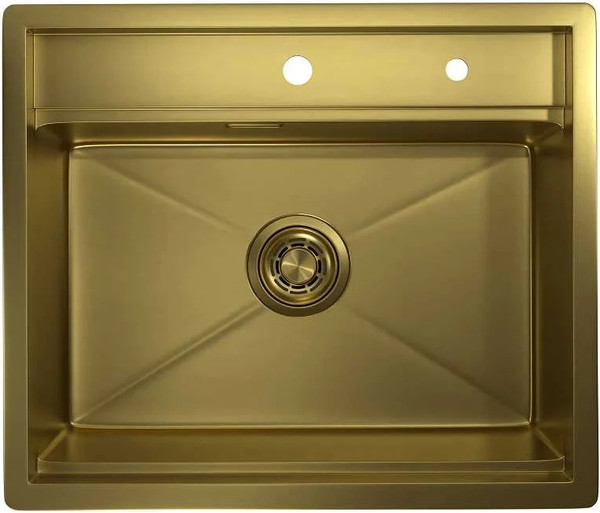 Изображение товара Мойка кухонная GRANULA KS-6051 (золото сатин)