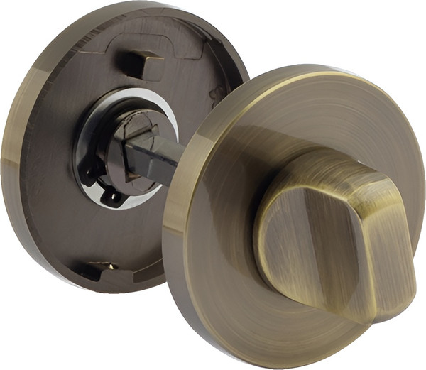 Изображение товара Фиксатор дверной защелки Нора-М Slim НФ-А / 19970 (старая бронза)