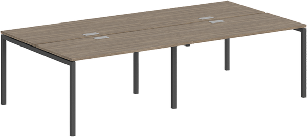 Изображение товара Комплект письменных столов Norden 320x163.8x75 / SG.259.OD.44.AN (антрацит/дуб темный)