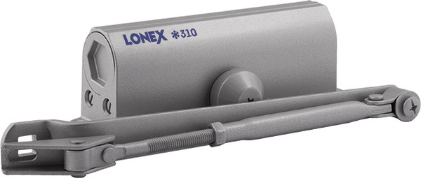 Изображение товара Доводчик с рычагом Нора-М Lonex 310 / 20022 (серый)