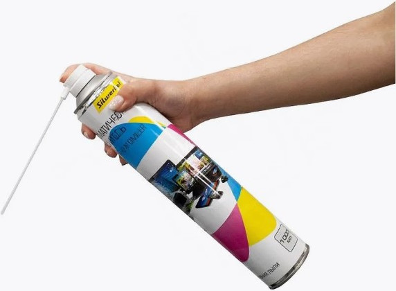 Изображение товара Сжатый воздух для чистки техники Silwerhof Для удаления пыли (1л)