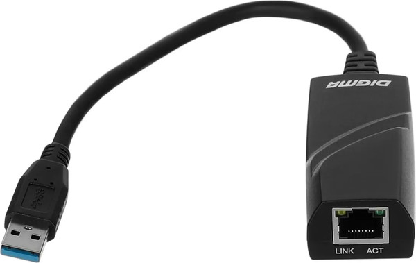 Изображение товара Сетевой адаптер Digma D-USB3-LAN1000