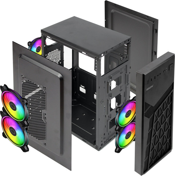 Изображение товара Корпус для компьютера Ginzzu A410 (черный)