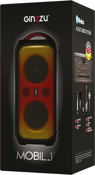 Изображение товара Портативная акустика Ginzzu GM-111