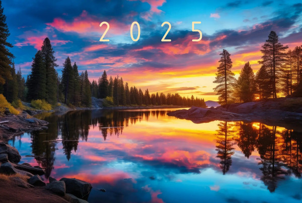 Изображение товара Календарь настенный Listoff На закате 2025г / ККТ2505