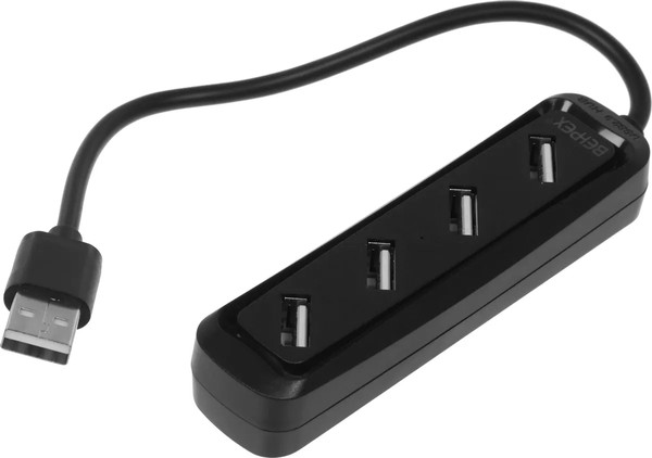 Изображение товара USB-хаб Behpex BPH-1729 (черный)