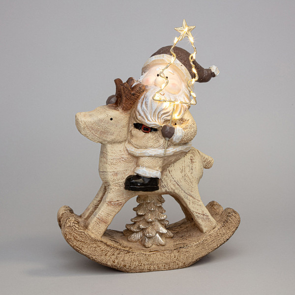 Изображение товара Статуэтка Lefard Дед Мороз на олене 248-175