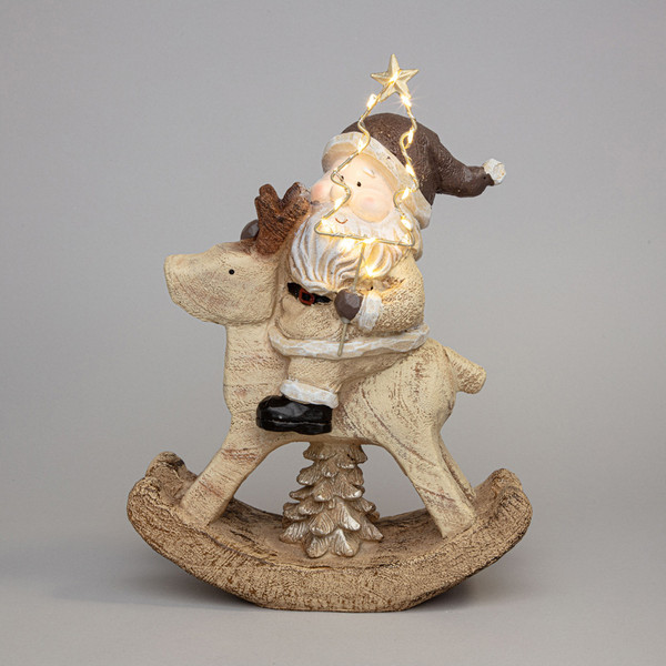 Изображение товара Статуэтка Lefard Дед Мороз на олене 248-175