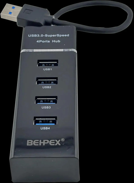 Изображение товара USB-хаб Behpex BPH-P104 (черный)