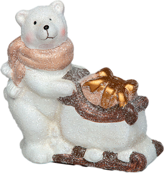 Изображение товара Статуэтка Lefard Белый мишка 248-172