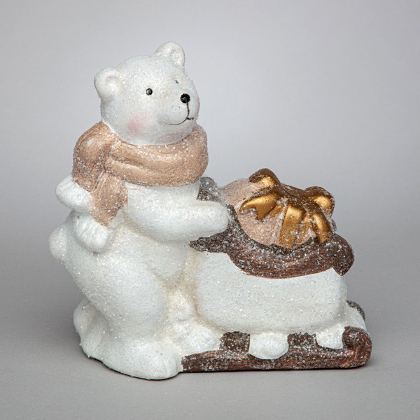 Изображение товара Статуэтка Lefard Белый мишка 248-172