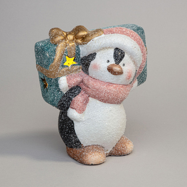 Изображение товара Статуэтка Lefard Пингвин с подарками 248-161