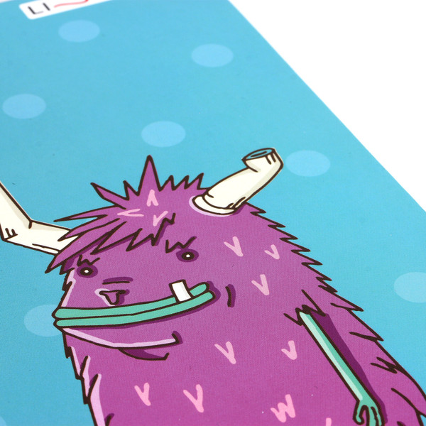 Изображение товара Альбом для рисования Listoff Монстрики / А102541