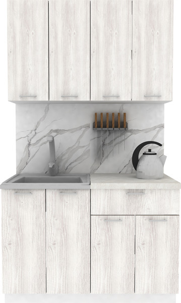 Изображение товара Кухонный гарнитур Eligard Lion 1.2 без столешницы (сосна каньон)