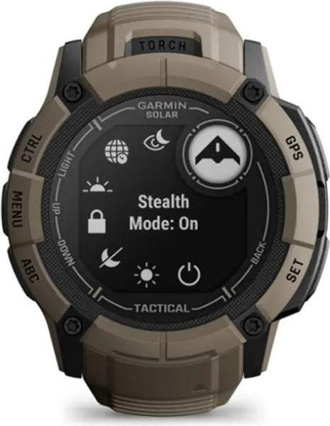 Изображение товара Умные часы Garmin Instinct 2X Solar Tactical 50mm / 010-02805-02 (коричневый)