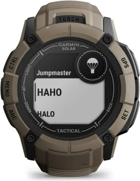 Изображение товара Умные часы Garmin Instinct 2X Solar Tactical 50mm / 010-02805-02 (коричневый)